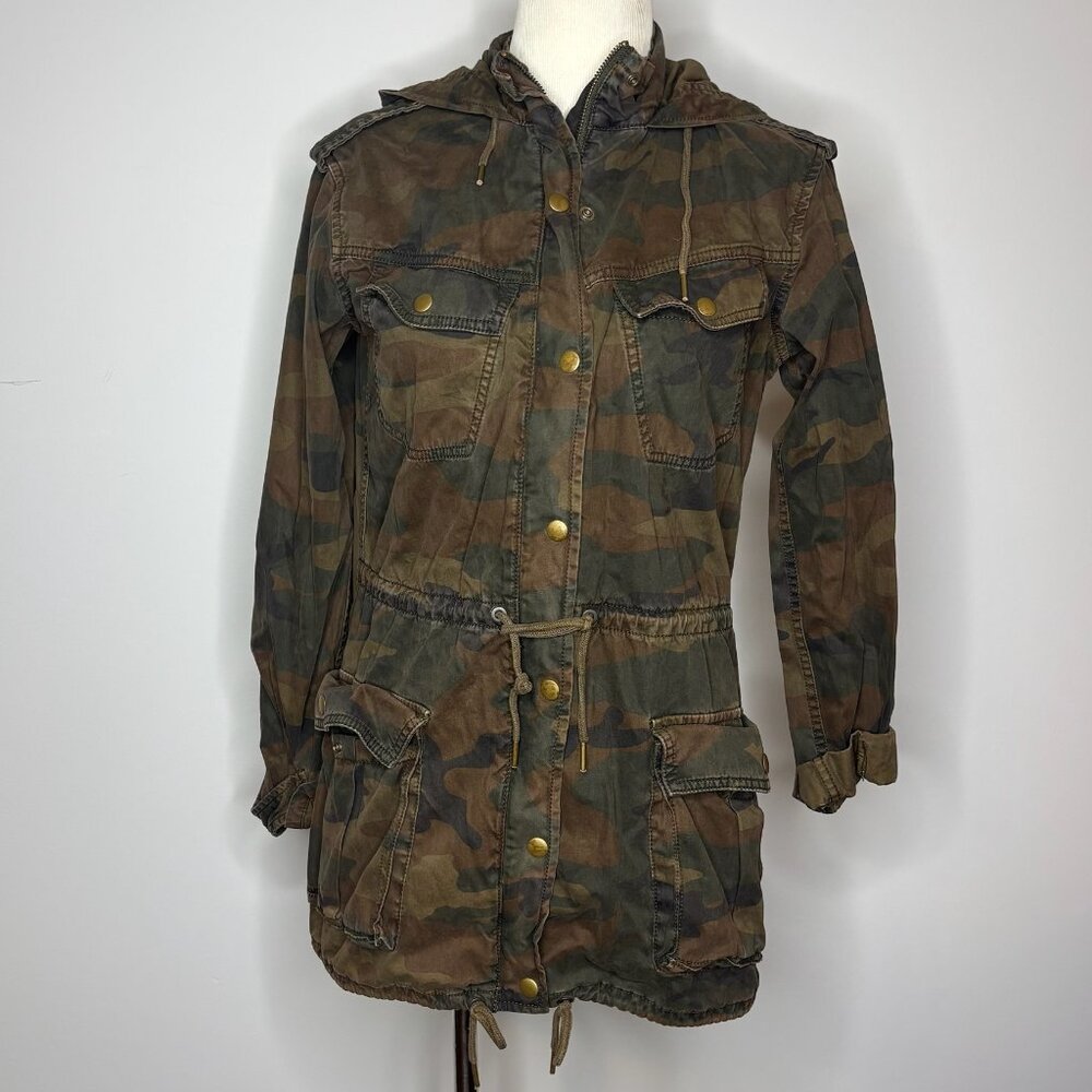 Talula - Camo Zip Up Jacket